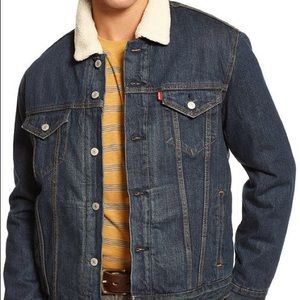 Levi’S Sherpa Denim Jacket